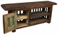 Rustic Old Door TV Entertainment Console
