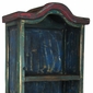 Rustic Painted Wood Chair Bookcase
