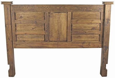 Rustic Pine Lodge Panel Headboard - Queen or King