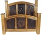 Rustic Pine Texas Lone Star 5-Piece Bedroom Set