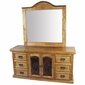 Rustic Pine Texas Lone Star 5-Piece Bedroom Set