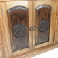 Rustic Pine Texas Lone Star Dressser with Mirror