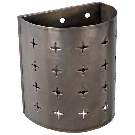Rustic Tin Domed Sconce