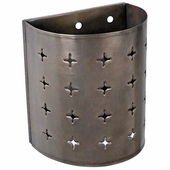 Rustic Tin Domed Sconce
