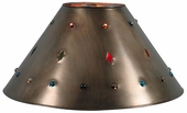 Rustic Tin & Marbles Lamp Shade