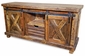 Rustic Western Barn Door Buffet
