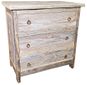 Rustic Wood 3 Drawer Farm Dresser