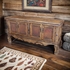 Rustic Wood and Iron Accent Yugo Buffet