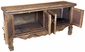 Rustic Wood and Iron Accent Yugo Buffet