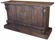 Rustic Wood Bars Wine Racks