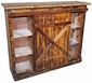 Rustic Wood Coffee Bar Buffet