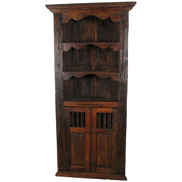 Rustic Corner Buffet Rustic Corner China Hutch