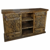 Rustic Wood Farm Style Wood Buffet