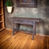 Rustic Wood Rancherita Sofa Table with Drawer
