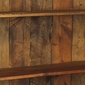 Rustic Wood Santa Fe Open Bookcase Natural