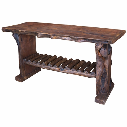 Rustic Wood Sofa Table - Exclusive Artisan Original