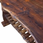 Rustic Wood Sofa Table - Exclusive Artisan Original