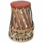 Set of 2 Equipale Bar Stools with Round Padded Seat