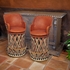 Set of 2 Equipale Swivel Bar Stools