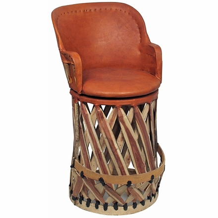 Set of 2 Equipale Swivel Bar Stools