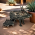 Set of 2 Javelina Metal Yard Art Sculptures