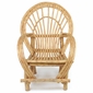 Set of 2 - Natural Bent Twig Armchairs - Rustic Patio Furniture