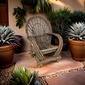 Set of 2 - Rustic Twig Armchairs - With Bark