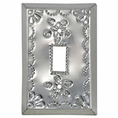 Single Decorative Tin Mexican Switchplate - Star