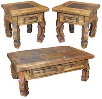 Slate Living Room Set - 3 Pieces