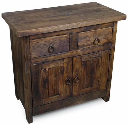 Small Barnwood Rustic Buffet