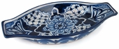 Small Blue & White Talavera Tapa Dish