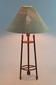 Small Iron Arrow Table Lamp