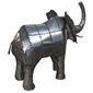 Small Metal Baby Elephant Sculpture - 29