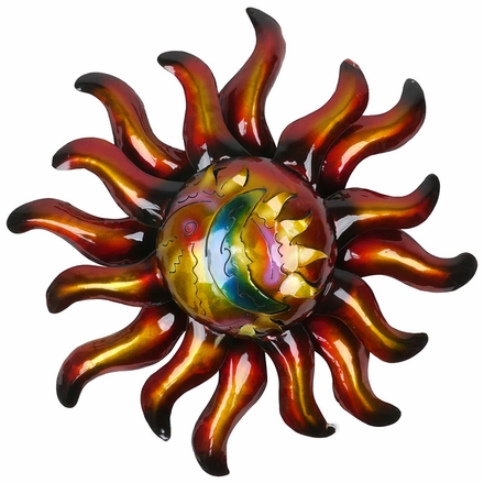 Small Metal Southwest Sun Wall Art - 19