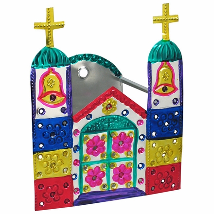 Small Mission Wall Candle Sconce