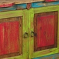 Small Multi-Colored Rustic Buffet