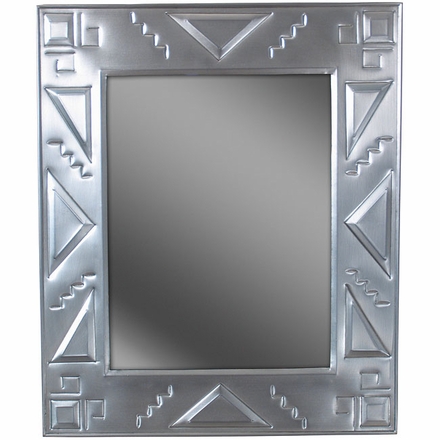 Small Natural Tin Southwest Mirror