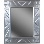 Small Natural Tin Southwest Mirror