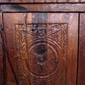 Small Old World Carved Mesquite Buffet