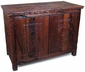 Small Old World Carved Mesquite Buffet