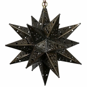 Small Ornate Star Fixture