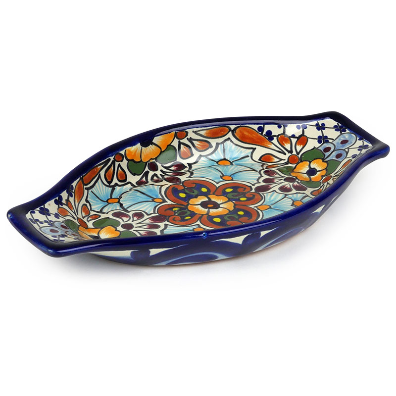 Small Talavera Tapa Dish Mexican Dishware