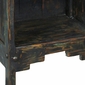 Small Painted Wood Santa Fe Bookcase - Dark