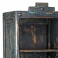 Small Painted Wood Santa Fe Bookcase - Dark