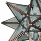 Small Partially Frosted Glass Starlight