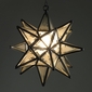 Small Partially Frosted Glass Starlight