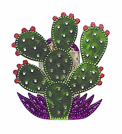 Small Prickly Pear Wall Candle Sconce