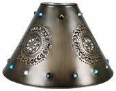 Small Punched Marble Shade