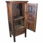 Small Reclaimed Wood Cupboard or Pantry with Two Shelves