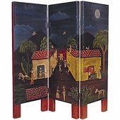 Small Screen with Day Of The Dead Scene